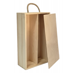 Pudełko zasuwane na 2 butelki